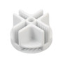 Plastic Connectors For Mini Grid Panels | White