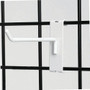 4 Inch Gridwall Hook | White
