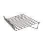 22.5"W x 14"D Angled Shelf for Gridwall | Black