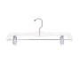 14 Plastic Skirt Hangers | Clear