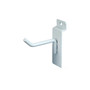 2" Slatwall Peg Hooks | White