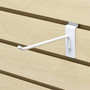 6" Slatwall Peg Hooks | White