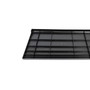 13"D x 24"L Plastic Bullnose Shelves | Black