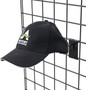 Gridwall Hat Display Hooks | Black