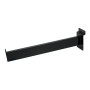 12 Straight Display Arm for Slatwall | Black