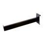 12 in Long Rectangular Tubing Faceout for Grid Panel | Black
