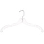 17 Plastic Dress Hanger | Clear