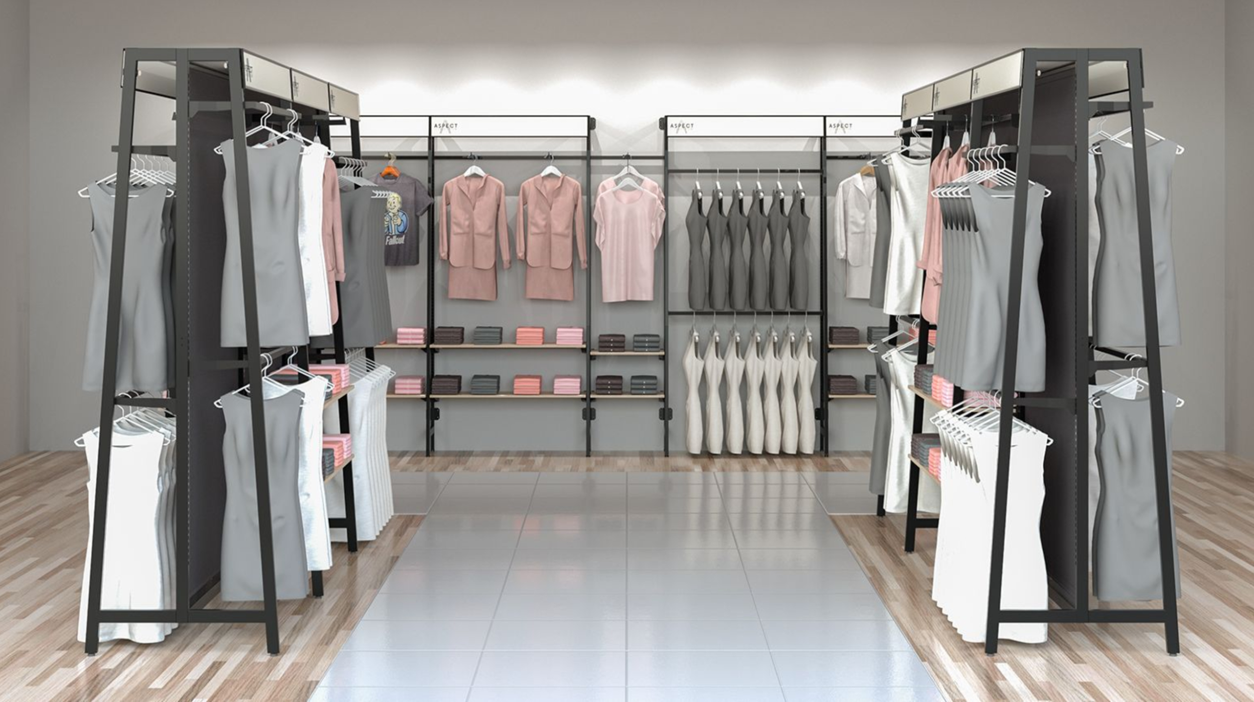 Aspect Collection Double-Sided Merchandisers