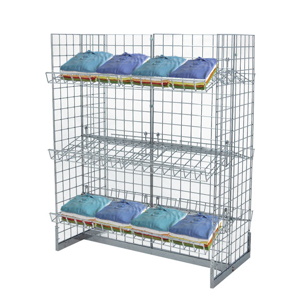 Gridwall Gondola Display & 2 Sided Free Standing Display