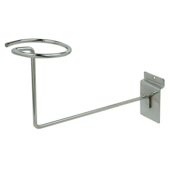 Millinery Slatwall Hat Display - Chrome | Store Displays