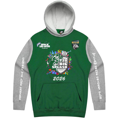 WILLOW GROVE Event Hoodie ADULTS/KIDS Green/Grey