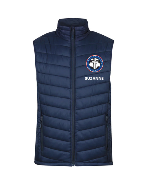 BERWICK CHURCHES SC Vest Puffer Navy MENS/KIDS