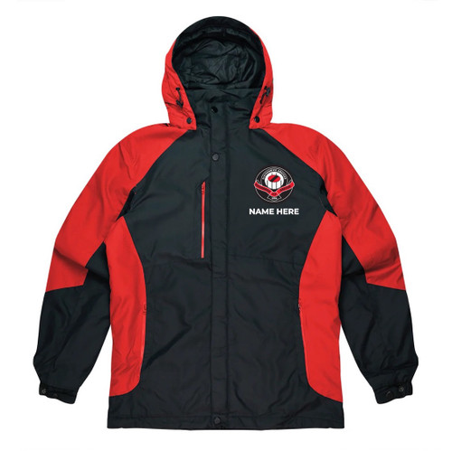 ELSTERNWICK AMATEUR FC Jacket Black/Red ADULTS/KIDS