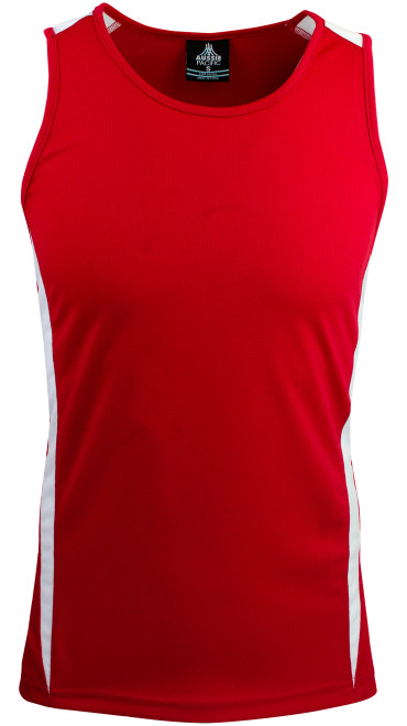 BOOLARRA FNC Training Singlet Red/White MENS/KIDS