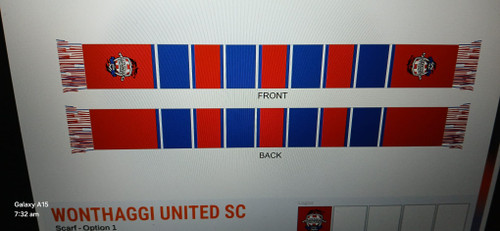 WONTHAGGI UNITED SC Scarf