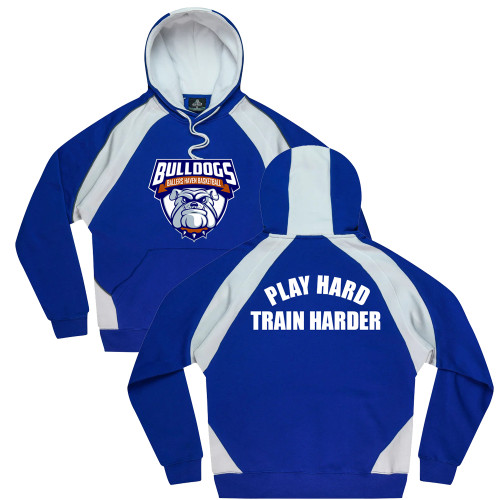 BHB CLUB HOODIE Royal White