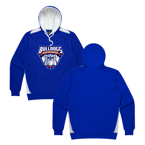 BHB HOODIE Royal/White Adults Kids