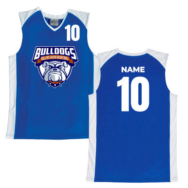 BHB Training Singlet KIDS Royal/White