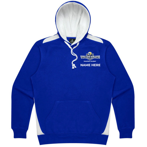 VOLLEY COACH Hoodie Royal/White