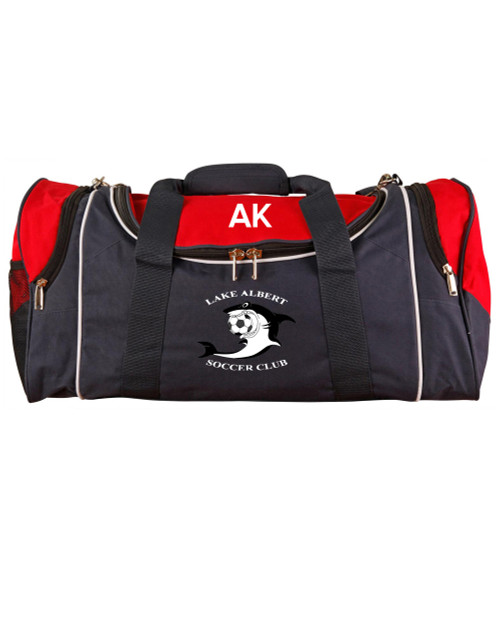 LAKE ALBERT Sports/Travel Bag Black/Red