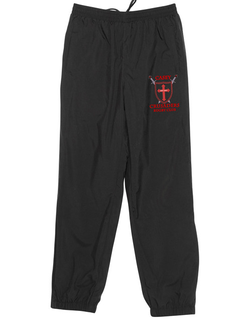 CASEY CRUSADERS Pants Warm Up ADULTS BLACK