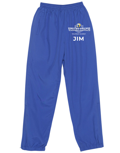 VOLLEY COACH VOLLEYBALL ACADEMY  Warm Up Pants ADULTS Royal/White