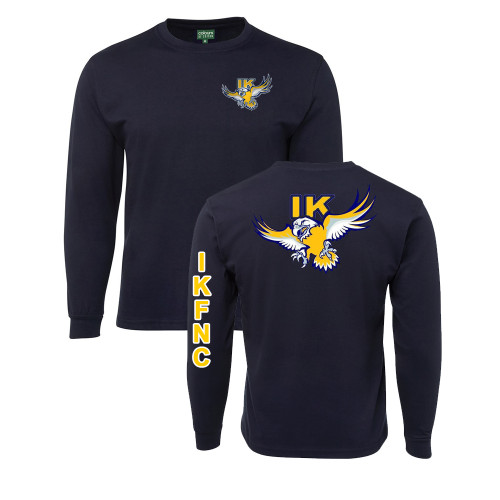 INVERLOCH KONGWAK FNC Tee Shirt Long Sleeve KIDS Navy