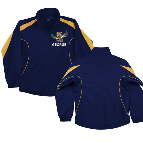 INVERLOCH KONGWAK FNC Warm Up Jacket ADULTS Navy/Gold