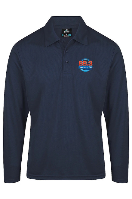 SOUTHERN FM 88.3 Tee Shirt Long Sleeve ADULTS Navy