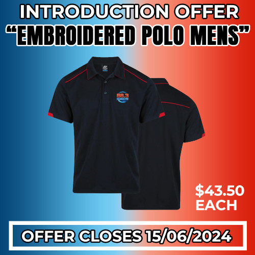 SOUTHERN FM 88.3 Introduction Offer Embroidered Polo MENS