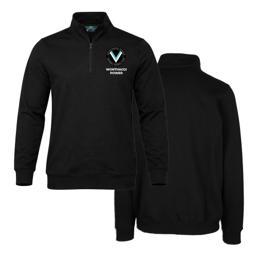 WONTHAGGI POWER FNC 1/4 Zip Fleece Top ADULTS/KIDS Black