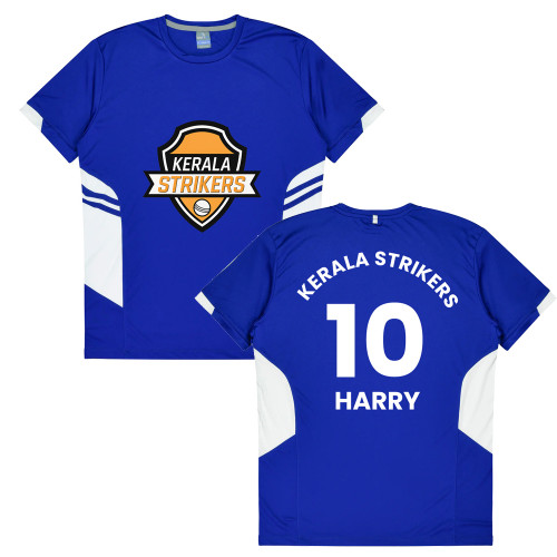 KERALA STRIKERS CC Training Top Adults/Kids Royal/White