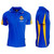 KERALA STRIKERS CC Polo Adults/Kids Royal/Gold 4