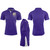 EX-STUDENTS CC Club Polo Purple/White ADULTS/KIDS
