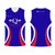 QUEENSCLIFF CC Player Vest Royal ADULTS/KIDS