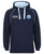 GLEN EIRA FC PLAYER Contrast Fleecy Hoodie ADULTS Navy/Sky Blue