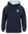 GLEN EIRA FC SUPPORTER Contrast Fleecy Hoodie KIDS Navy/Sky Blue