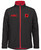 CLYDE STALLIONS Water Resistant Softshell ADULTS/KIDS Black/Red