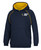 DUDLEY PARK BOWLS  Contrast Fleecy Hoodie KIDS Navy/Gold