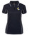DUDLEY PARK BOWLS Piping Polo LADIES Navy/White (Pelican only)