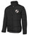 OAKLEIGH VOLLEYBALL Jacket Puffer LADIES BLACK/ORANGE
