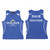 VOLLEY COACH VOLLEYBALL ACADEMY Official Singlet LADIES/GIRLS Royal/White