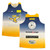 INVERLOCH KONGWAK FNC Club Training Singlet KIDS Navy/White/Gold