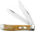 Case Knives Antique Bone Smooth Trapper with Fluted Bolsters - Part 58182 Case Knives Antique Bone Smooth Trapper with Fluted Bolsters - Part 58182