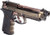 Girsan Regard Smoke Rose 9mm Semi-Auto Pistol with Adjustable Sights and 18-Round Magazine