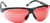 Walkers GWPXSGLVER Adult Shooting Glasses with Vermillion Lenses and Adjustable Features