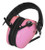 Caldwell E-Max Electronic Ear Muffs in Pink and Black – True Stereo Sound with 23 dB Noise Reduction