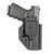 Mission First Tactical MFT Holster AIWB/OWB for Glock 17/19/22/23/26/27/34/35 - Ambidextrous Hybrid Inside Waistband and Outside Waistband Carry