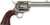 Cimarron Pistolero .45 Long Colt Revolver with Nickel Finish, 4.75-inch Barrel, and Walnut Grip