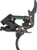 Hiperfire HPT AR-15/AR-10 Trigger - Drop-In Black Trigger with Curved Trigger and Very Short Over-Travel